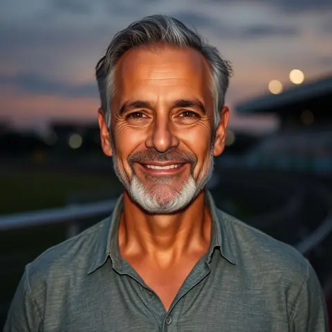 Retrato de Eduardo Bastos, Engenheiro, participante da Experiência com carro próprio da S23